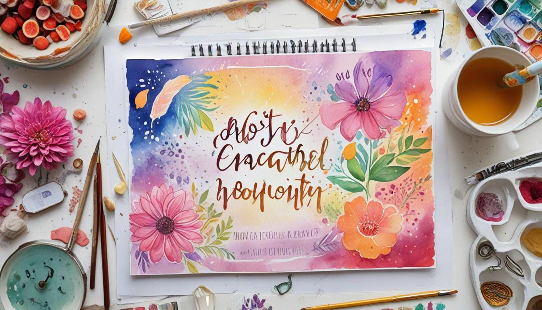 How to Create a Vision Board with Affirmations to Increase Productivity and Clarity of Goals