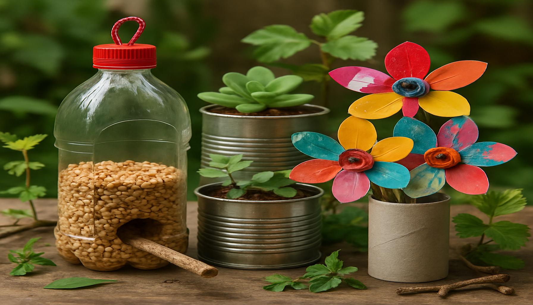 Eco-Friendly Craft Projects Using Recycled Materials