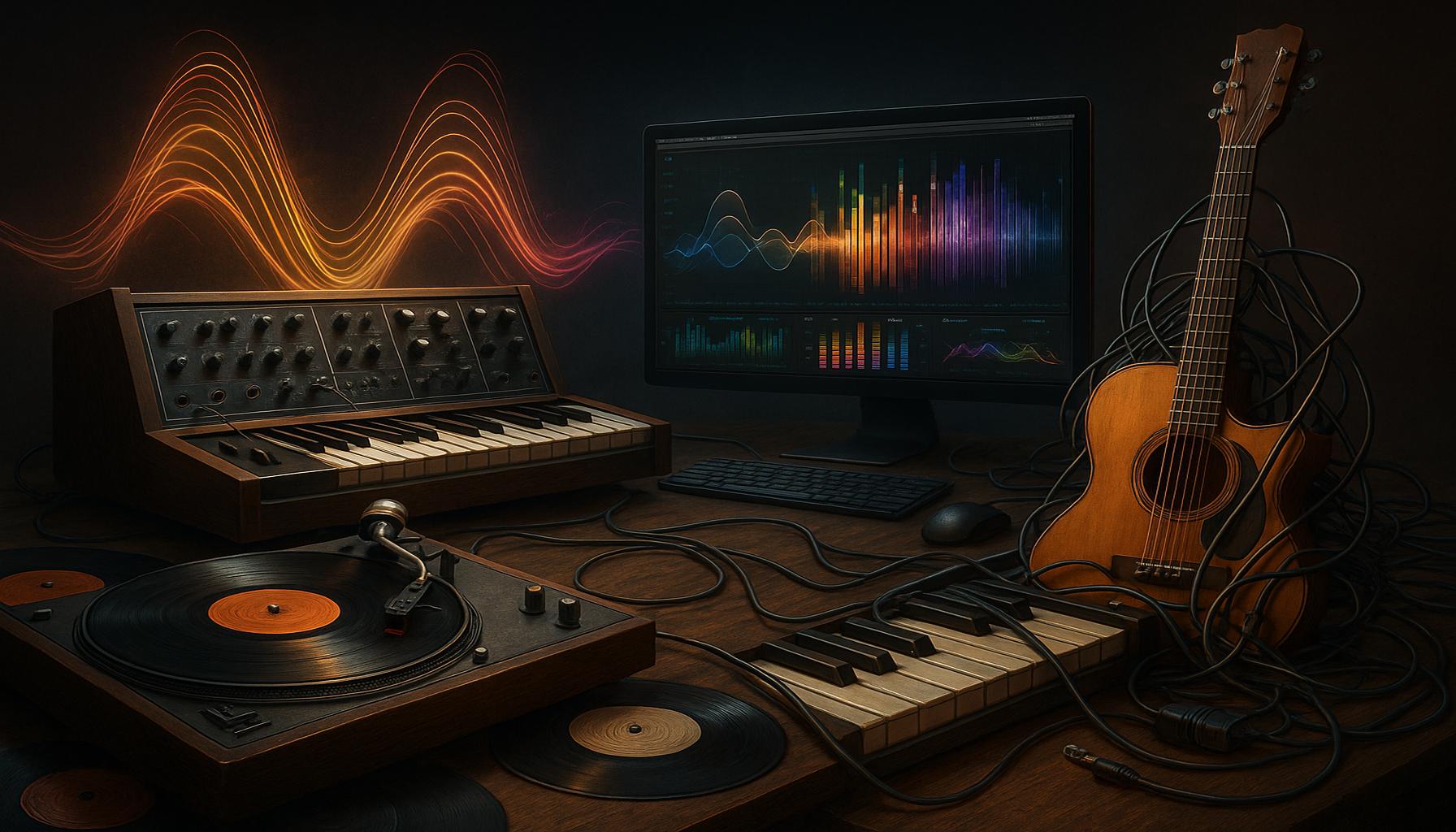 The Evolution of Music Production: How Technology Transformed Music Creation