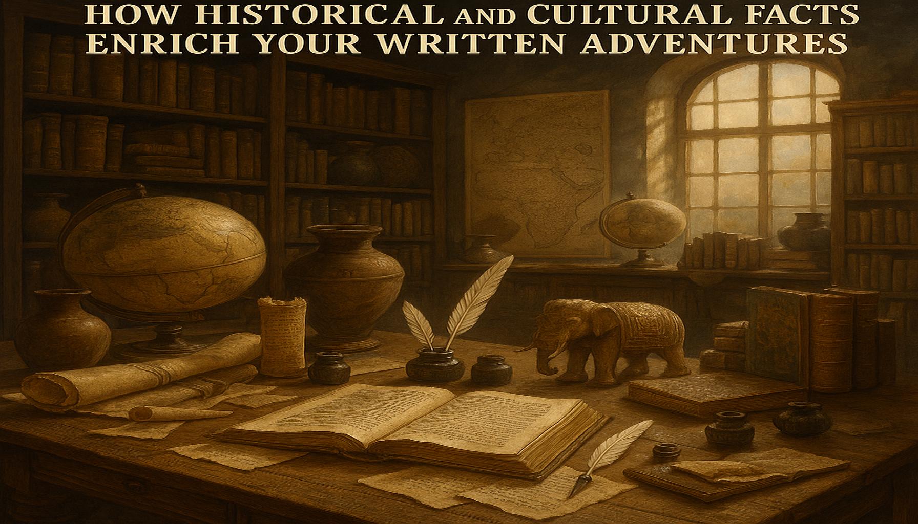 The Importance of Research: How Historical and Cultural Facts Enrich Your Written Adventures