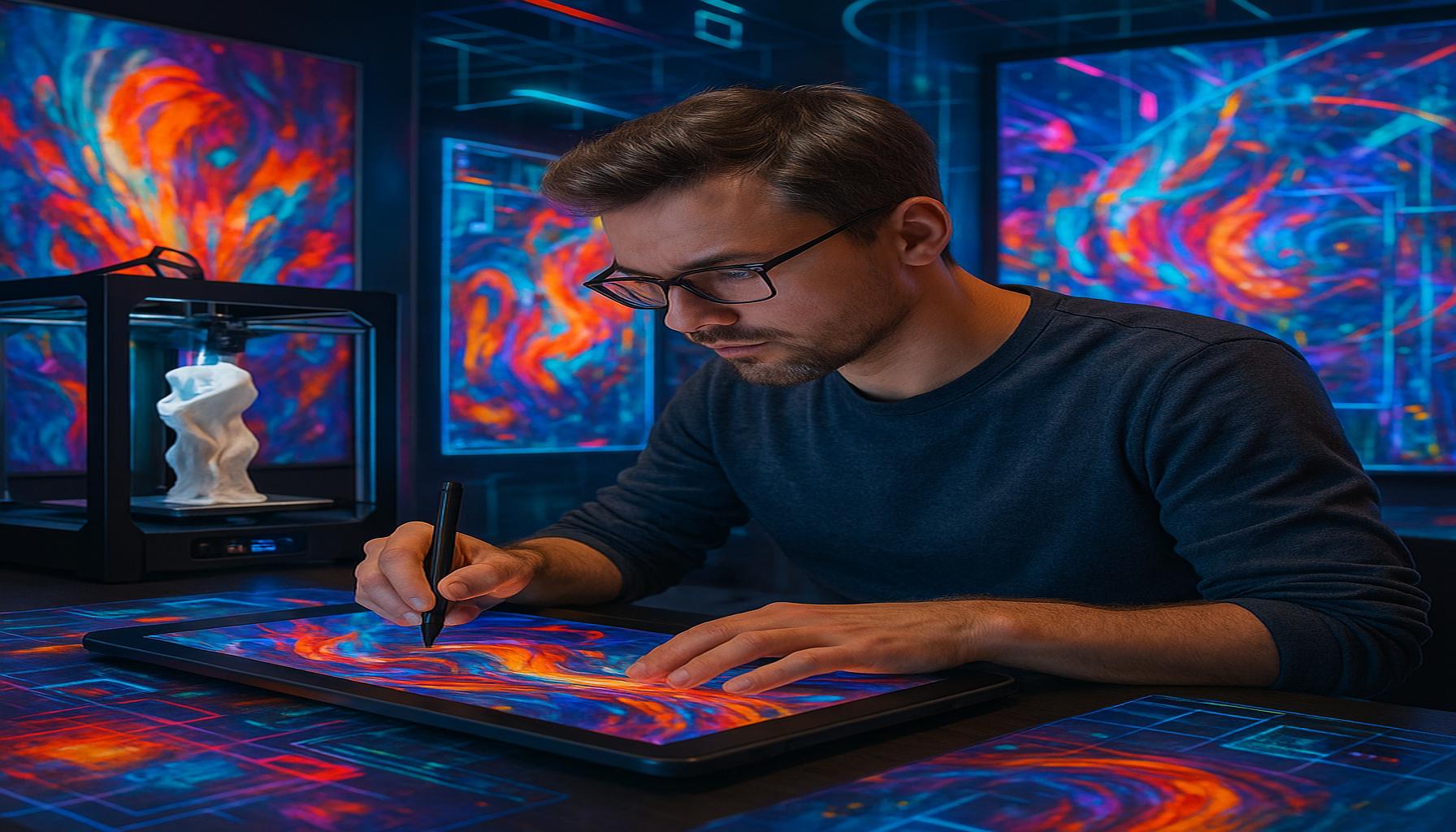 The Intersection of Technology and Art: New Frontiers in Artistic Expression Through Digital Tools